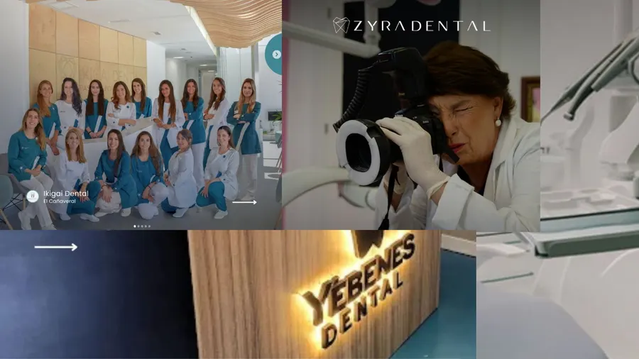 Alisio Group clinics: the Ikigai Dental team, Zyra Dental and Yébenes Dental