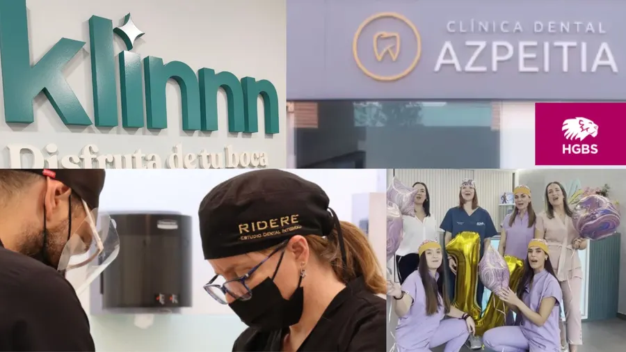 Clinics managed alongside Dental Pro: Klinnn, Azpeitia Dental Clinic and the Ridere team